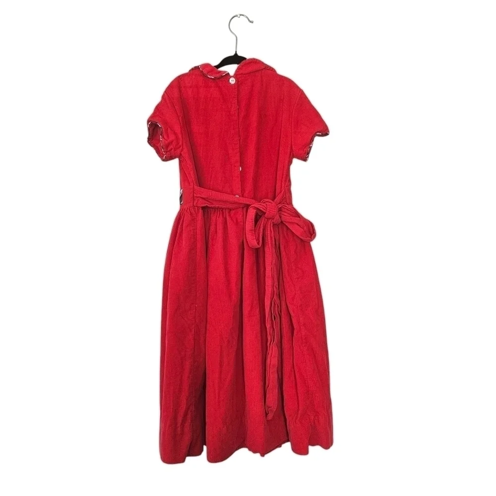 Claire & Charlie red courdroy dress size 8
